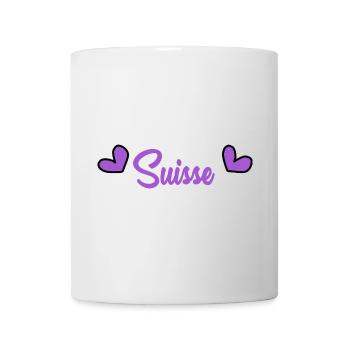 SWITZERLAND. HUMOR. COUNTRY. FLAG. GENEVA - Mug - white - Front