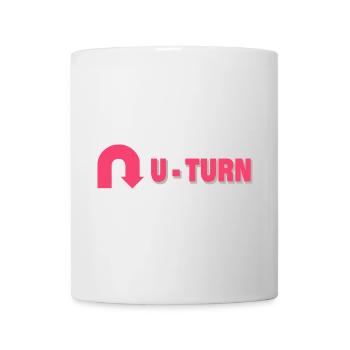 DEMI-TOUR - Mug blanc - blanc - Devant