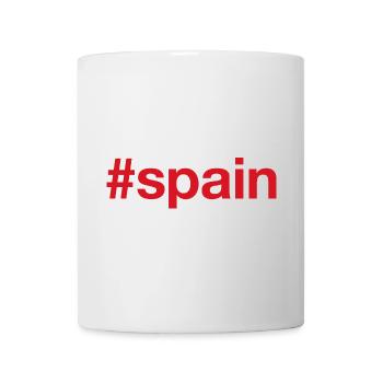 SPAIN Hashtag Spanien - Mug - white - Front