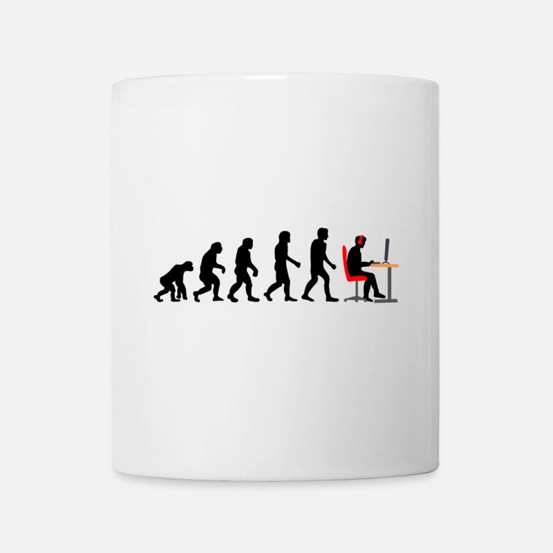 Gamer Evolution 2 - Tasse - Weiß