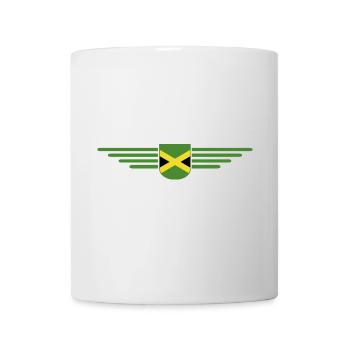 Ich liebe Jamaika, Outfit T-Shirt Design Geschenk - Tasse - Weiß - Vorne