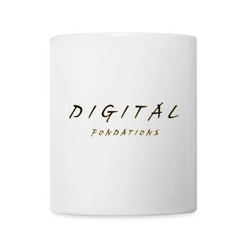 Digital Fondations - Mug blanc - blanc - Devant