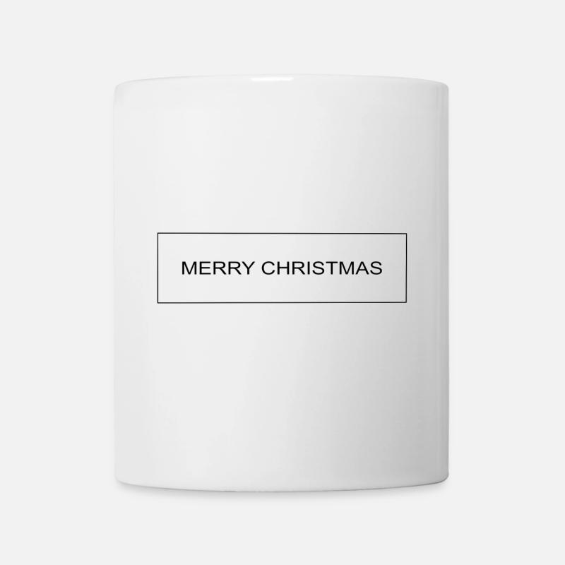 MERRY CHRISTMAS - Tasse - Weiß