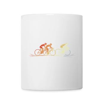 Vintage Cyclists - Mug - white - Front
