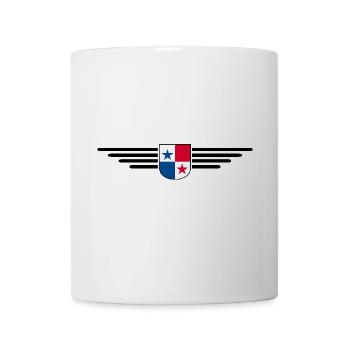 Conception du t-shirt Panama - Mug blanc - blanc - Devant