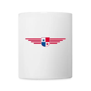 Conception du t-shirt Panama - Mug blanc - blanc - Devant
