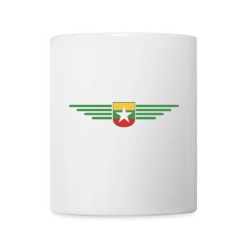 Myanmar T-Shirt – Ein Hauch von Tradition - Tasse - Weiß - Vorne