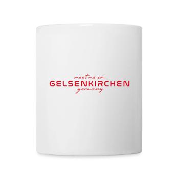 T-shirt Gelsenkirchen – Pour les vrais fans - Mug blanc - blanc - Devant