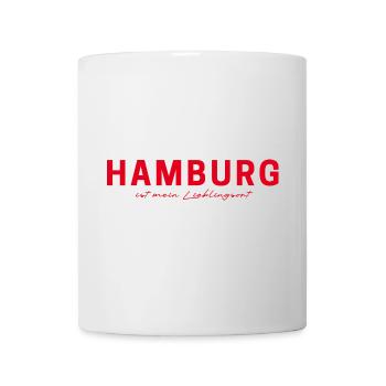 T-shirt Hambourg – Hafenstadt-Style - Mug blanc - blanc - Devant