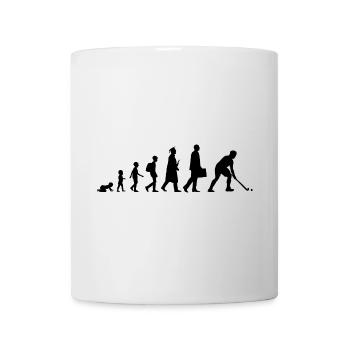 Développement du hockey sur gazon - Mug blanc - blanc - Devant