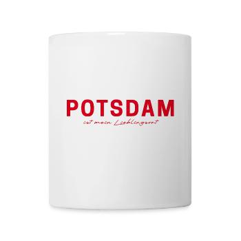 Potsdam T-Shirt – Perfekt für Fans - Tasse - Weiß - Vorne