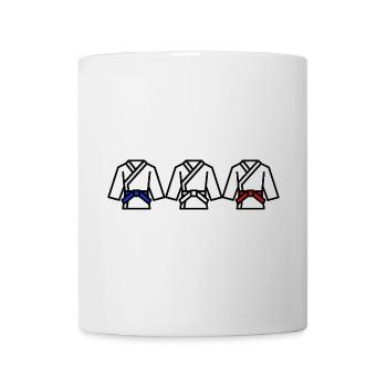 J'aime le judo - Mug blanc - blanc - Devant