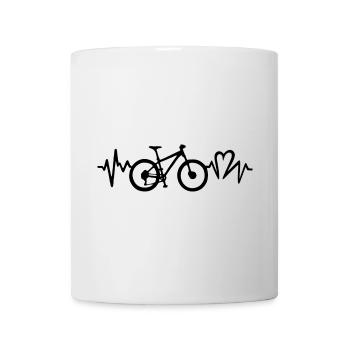 Vivid Geometric Abstract Art - Mug - white - Front