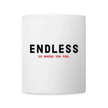 ENDLESS Go where you feel - Mug blanc - blanc - Devant
