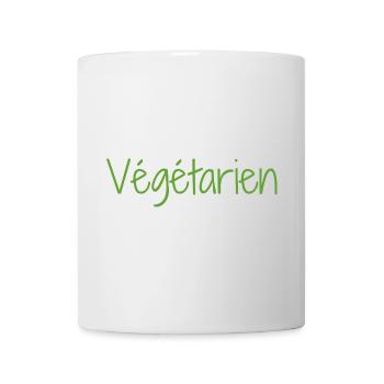 Vegetarian - Mug - white - Front