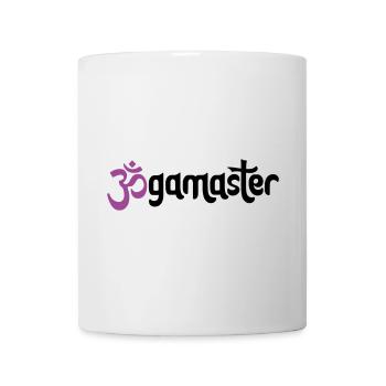 Jogamaster - Typographique OM (3 couleurs) - Mug blanc - blanc - Devant