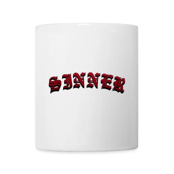 Sinner - Mug - white - Front