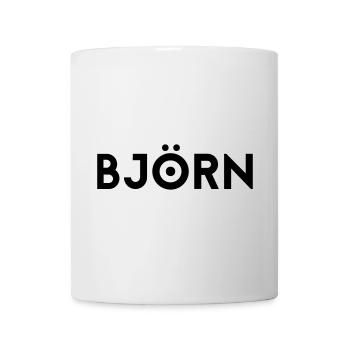 Prénom Björn - Mug blanc - blanc - Devant