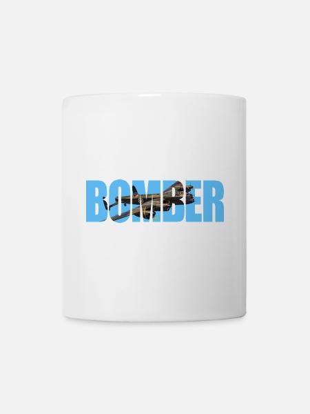Bomber Avro Lancaster - Tasse - Weiß