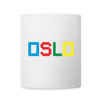 OSLO, Norvège, Norvège - Mug blanc - blanc - Devant