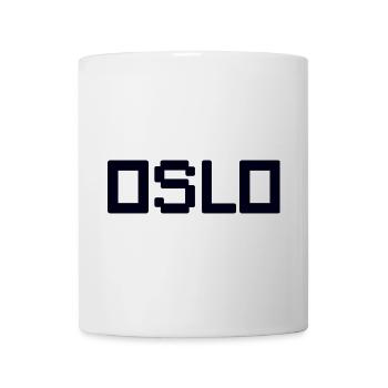 OSLO, Norvège, Norvège - Mug blanc - blanc - Devant