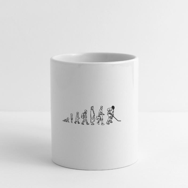 Evolution Eishockeyspieler Tasse