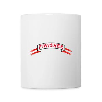 FINISHER RUN Banderole Austria - Mug - white - Front