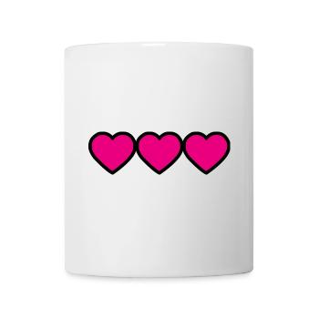 MISTRESS. HEART. MASTER. THANK YOU. THANK YOU MISTRESS. - Mug - white - Front
