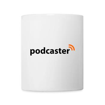 Podcaster - Tasse - Weiß - Vorne