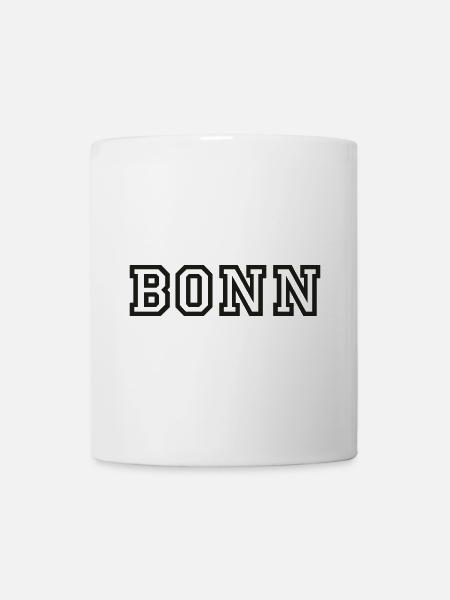 Bonn - Tasse - Weiß