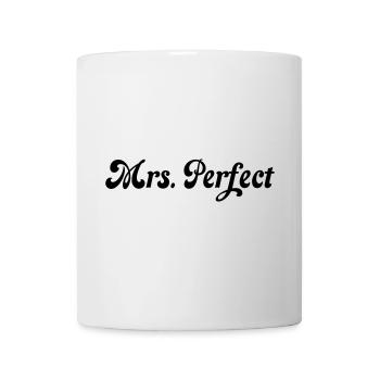 Mrs. perfect - Tasse - Weiß - Vorne