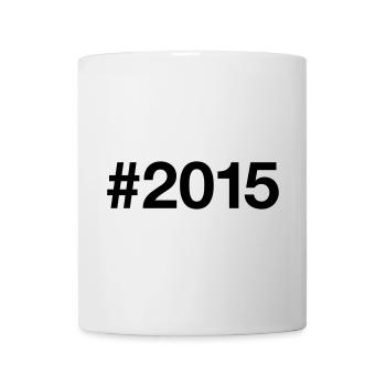 2015 Jahrgang 11 Jahre 11. Geburtstag - Tasse - Weiß - Vorne