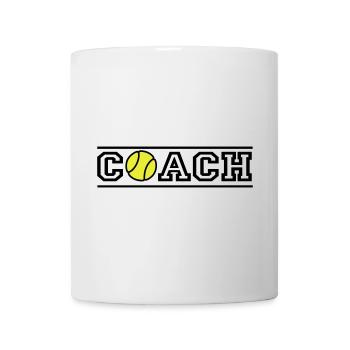 Tennis Coach - Mug - white - Front