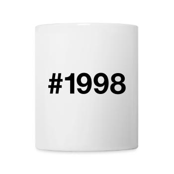 1998 Vintage Hashtag 28 Years 28th Birthday - Mug - white - Front