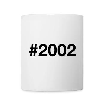 2002 Jahrgang 24 Jahre alt 24. Geburtstag - Tasse - Weiß - Vorne