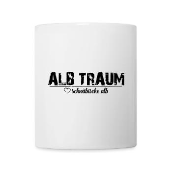 ALB TRAUM_ love schwäbische alb - Tasse - Weiß - Vorne