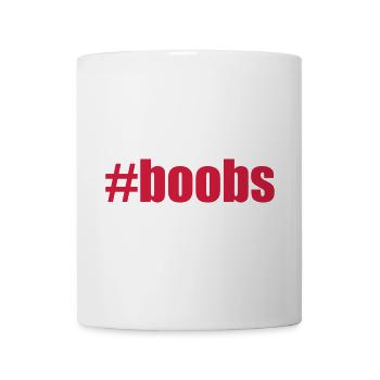 #boobs - Mug - white - Front