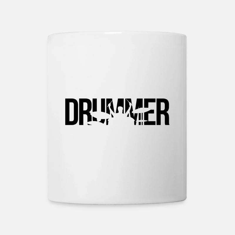 drummer - Mug - white