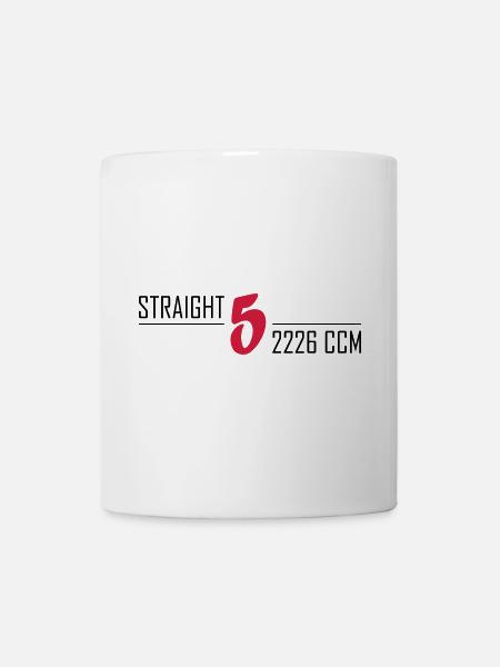 Straight five - Mug - white