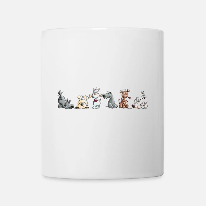 Happy Dogs - Mug - white