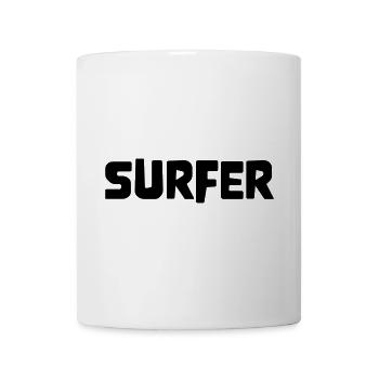 surfeur - Mug blanc - blanc - Devant
