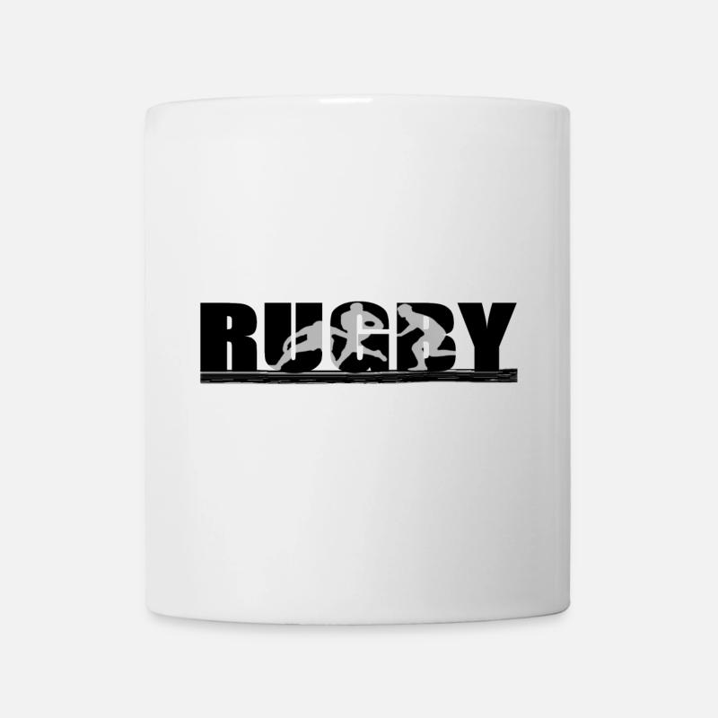Rugby - Mug blanc - blanc