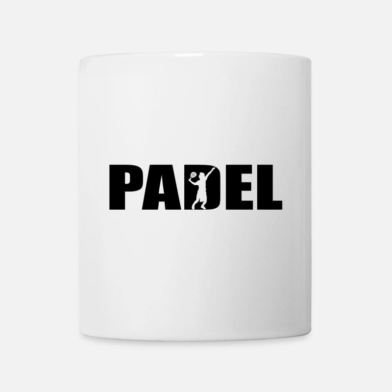 Padel - Mug blanc - blanc