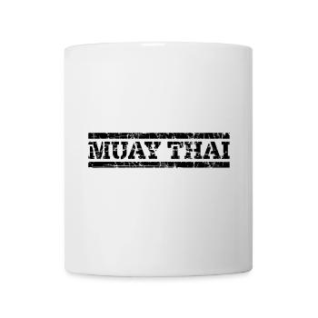 Muay Thai - Tasse - Weiß - Vorne