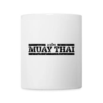Muay Thai - Tasse - Weiß - Vorne