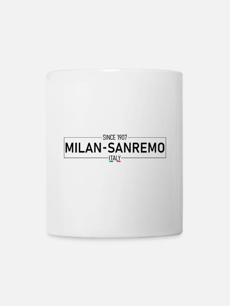 Milan Sanremo Black Edition - Tasse - Weiß