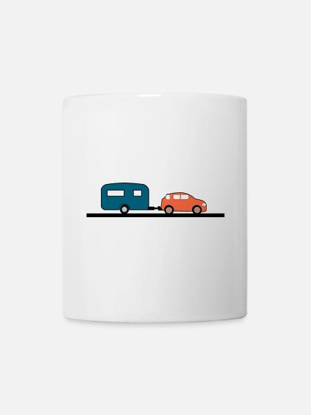 Auto - Tasse - Weiß