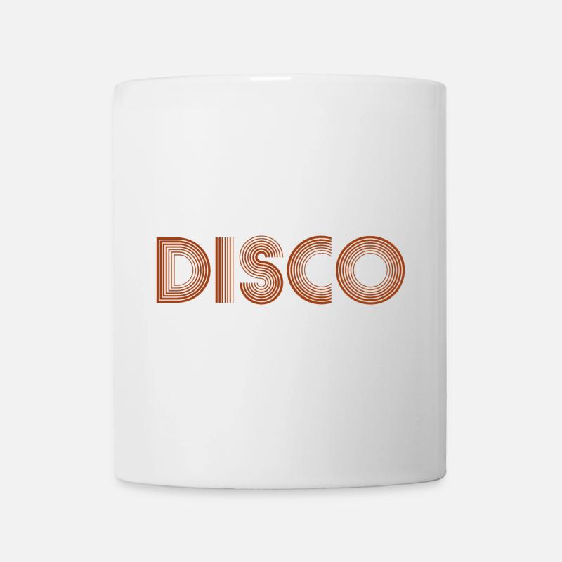 DISCO Tanzen Discokugel - Tasse - Weiß