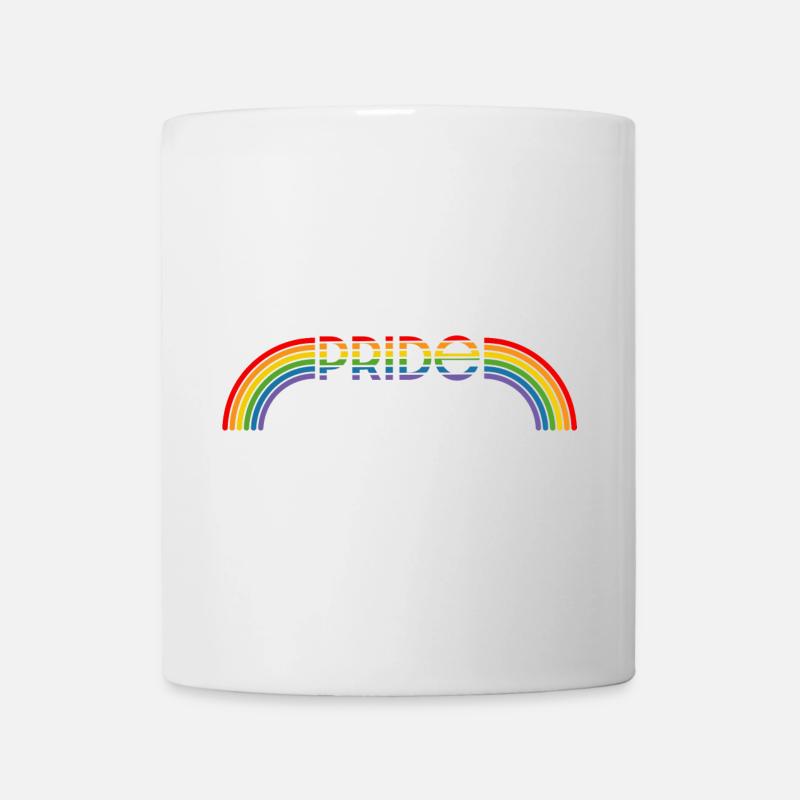 LGBT lgbtqi queer Regenbogen pride - Tasse - Weiß