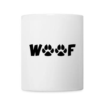 Barking dog (black) - Mug - white - Front